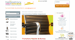 Desktop Screenshot of negostock.com